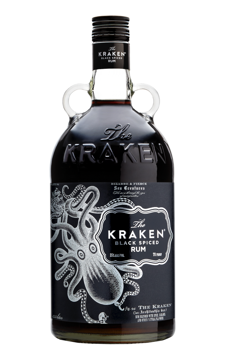 KRAKEN BLACK SPICED RUM-70 1750ML