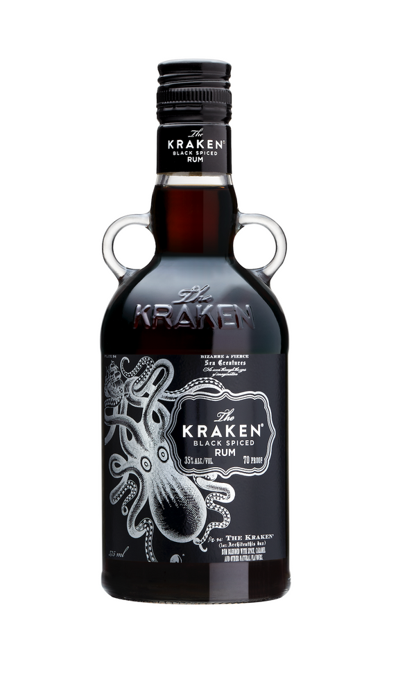 KRAKEN BLACK SPICED RUM-70 375ML