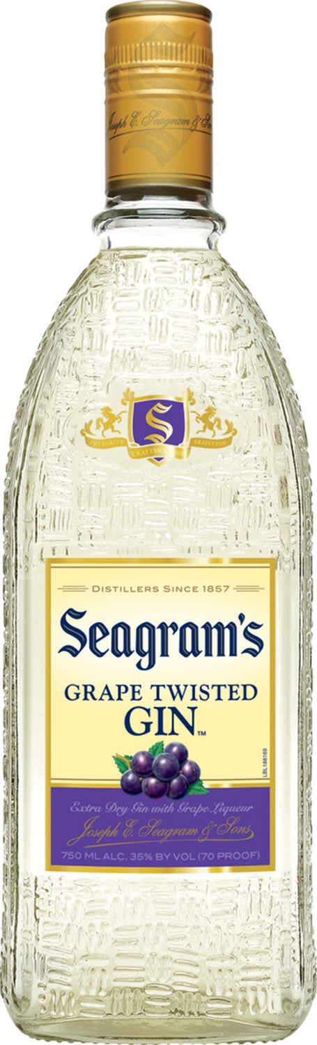 SEAGRAM'S GRAPE TWISTED GIN