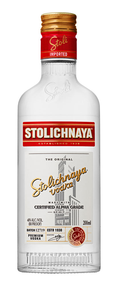 STOLICHNAYA 80 200ML