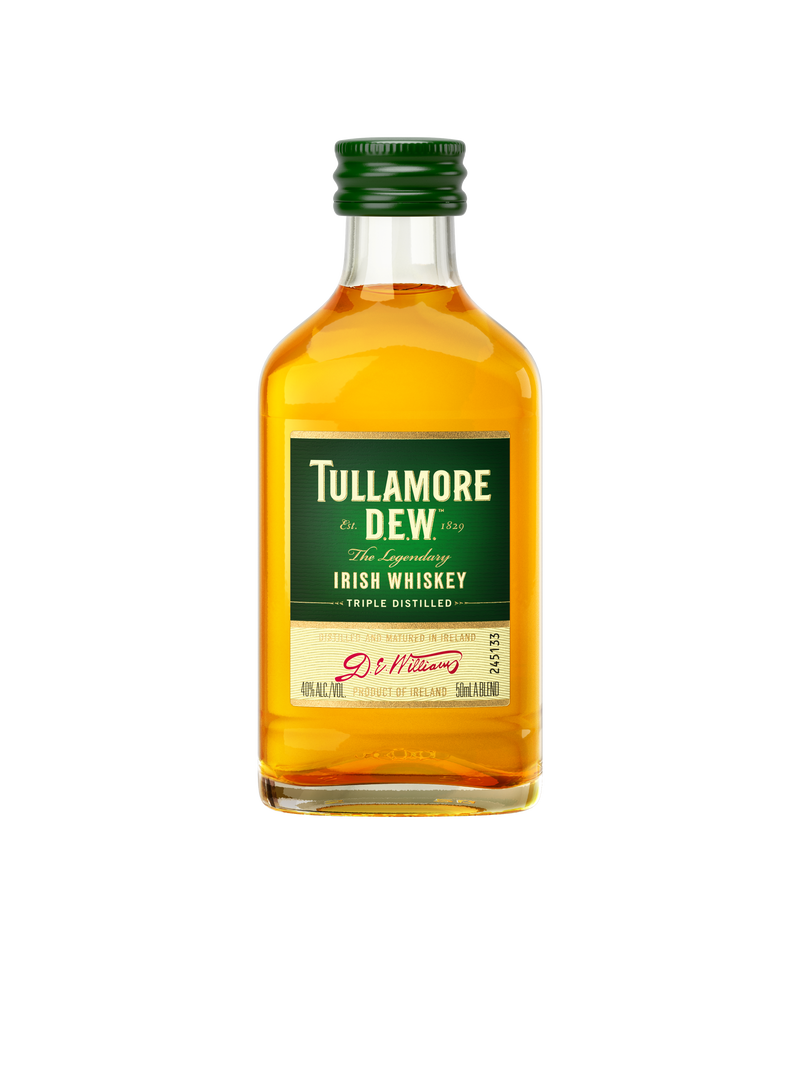 TULLAMORE DEW (IRISH) 50ML SLEEVE (12 BOTTLES)