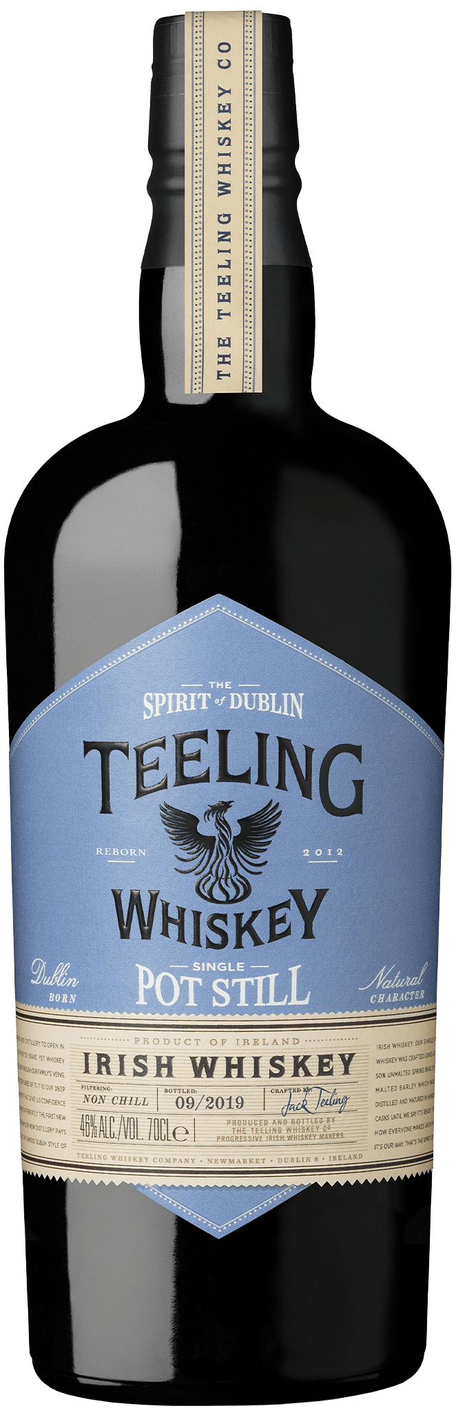 TEELING SINGLE POT STILL Irish Whiskey BeverageWarehouse