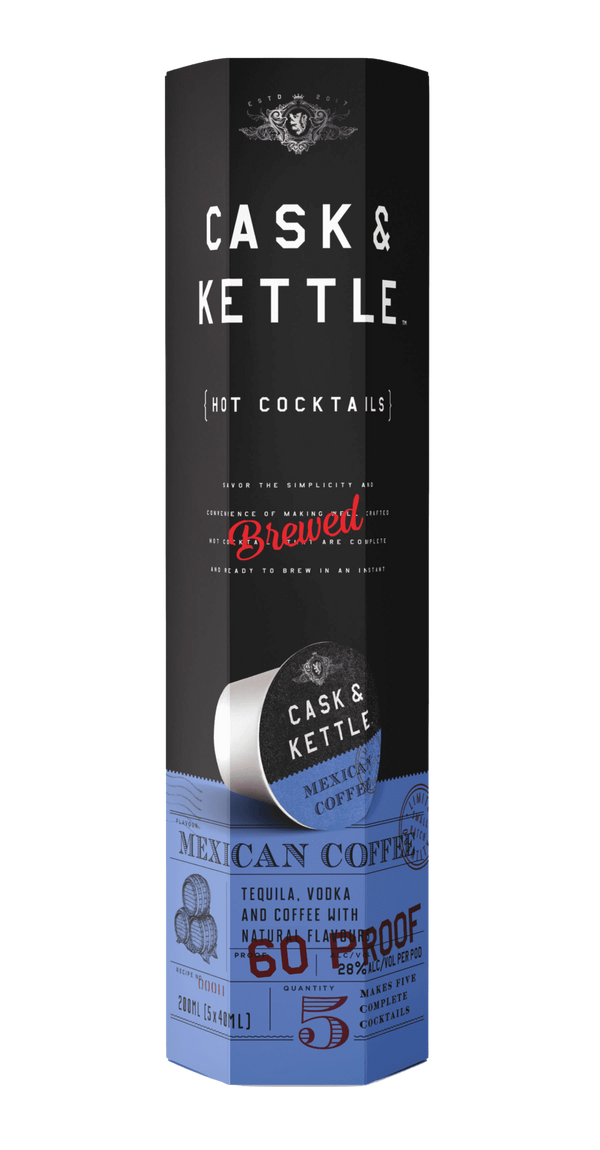 CASK & KETTLE MEXICAN COFFE PL 200ML