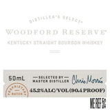 WOODFORD RESERVE BBN 50ML SLEEVE (12 BOTTLES)