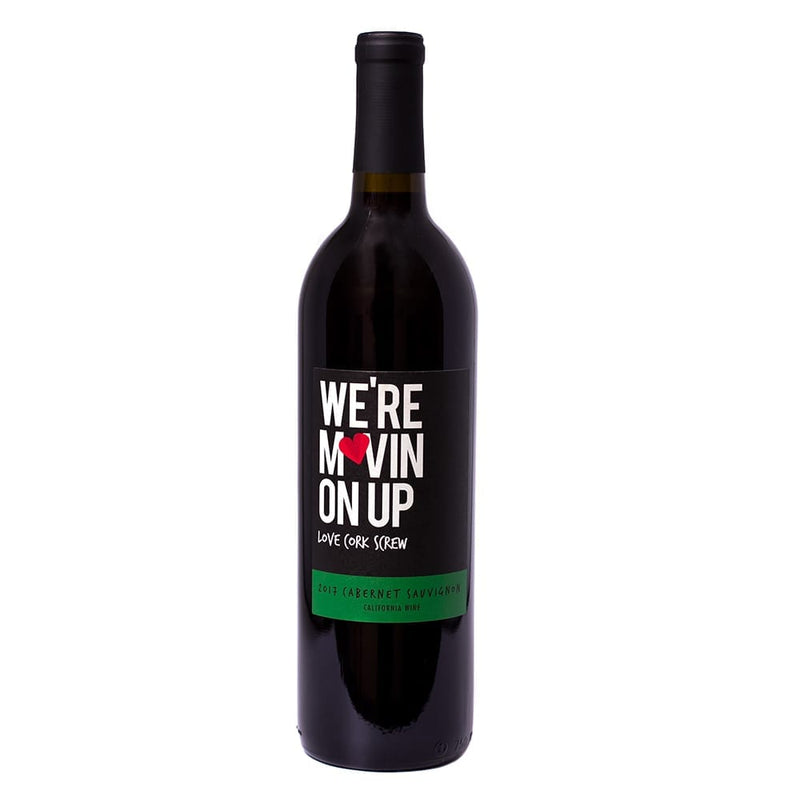 Love Cork Screw 'We're Movin' On Up' Cabernet Sauvignon, California