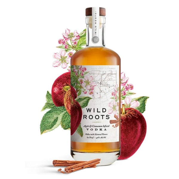 WILD ROOTS APPLE & CINNAMON Vodka BeverageWarehouse