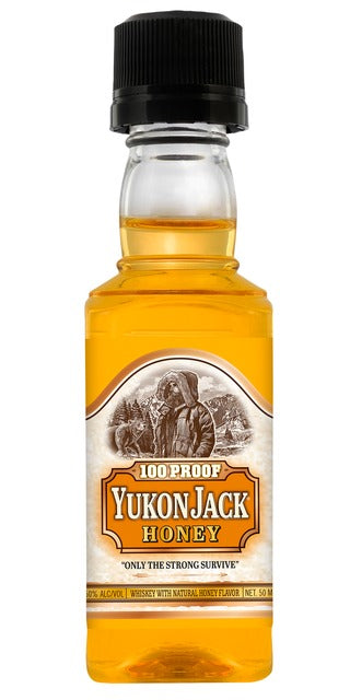 YUKON JACK HONEY PL 50ML SLEEVE (10 BOTTLES)