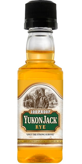 YUKON JACK RYE PL 50ML SLEEVE (10 BOTTLES)