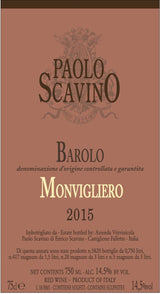 Paolo Scavino Barolo Monvigliero