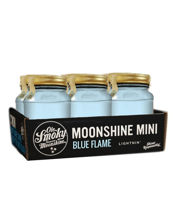 OLE SMOKY BLUE FLAME MSHINE 50ML SLEEVE (6 BOTTLES)