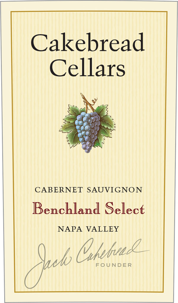 Cakebread Cabernet Sauvignon Benchland Reserve, Napa Valley