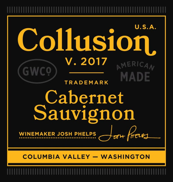 Grounded Wine Company Collusion Cabernet Sauvignon