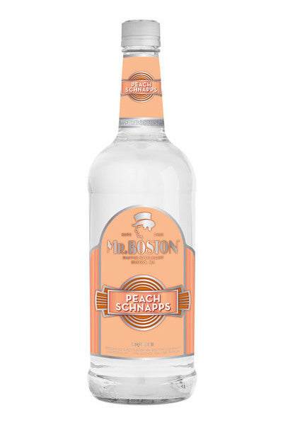 Mr Boston Peach Schnapps Schnapps BeverageWarehouse