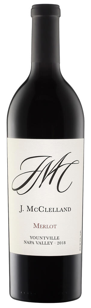 J McClelland Merlot Yountville YOUNT