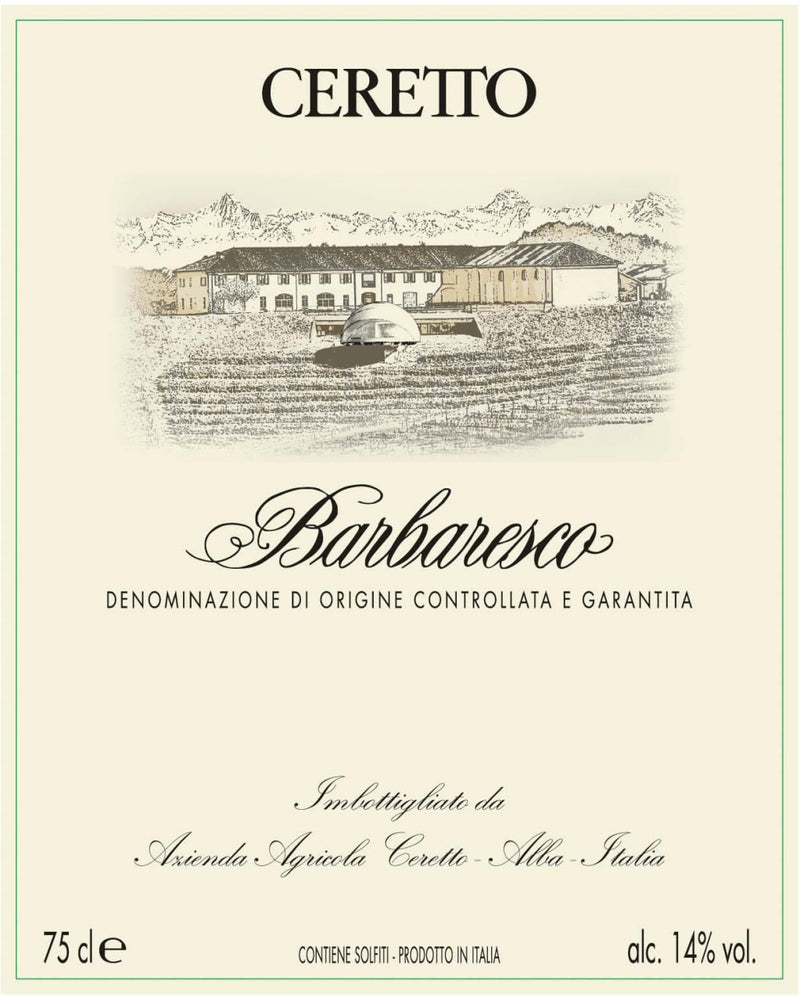 Ceretto Barbaresco DOCG, Piedmont