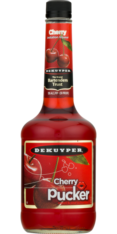 DEKUYPER CHERRY PUCKER Schnapps BeverageWarehouse