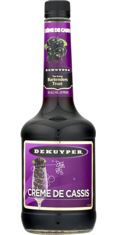 DEKUYPER CR DE CASSIS Cordials & Liqueurs – American BeverageWarehouse