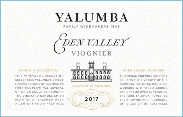 Yalumba Viognier, Eden Valley