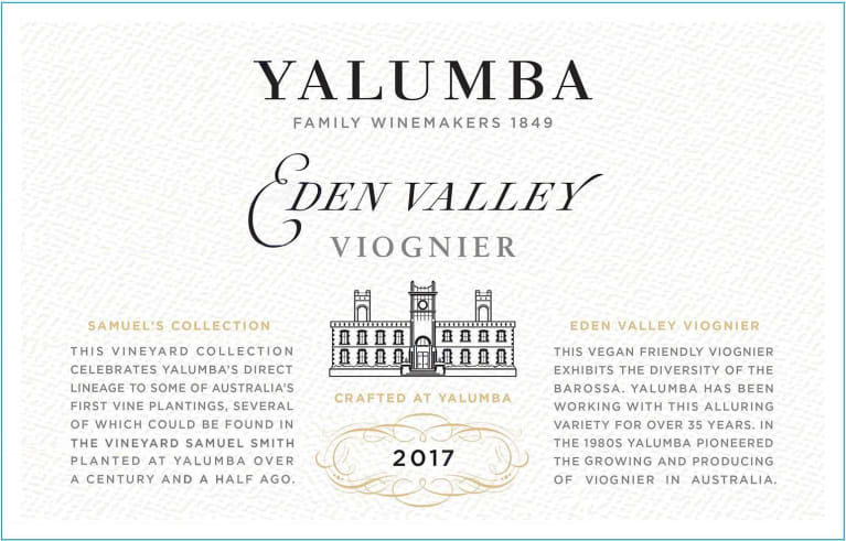 Yalumba Viognier, Eden Valley