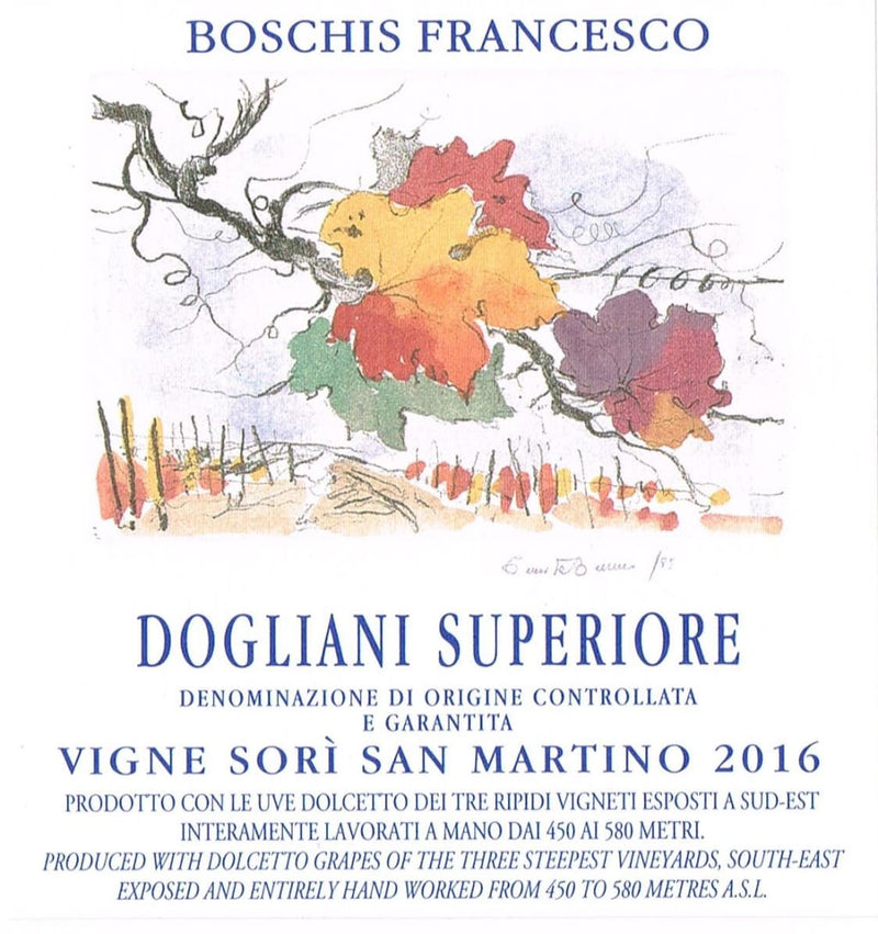 Francesco Boschis Dolcetto di Dogliani San Martino