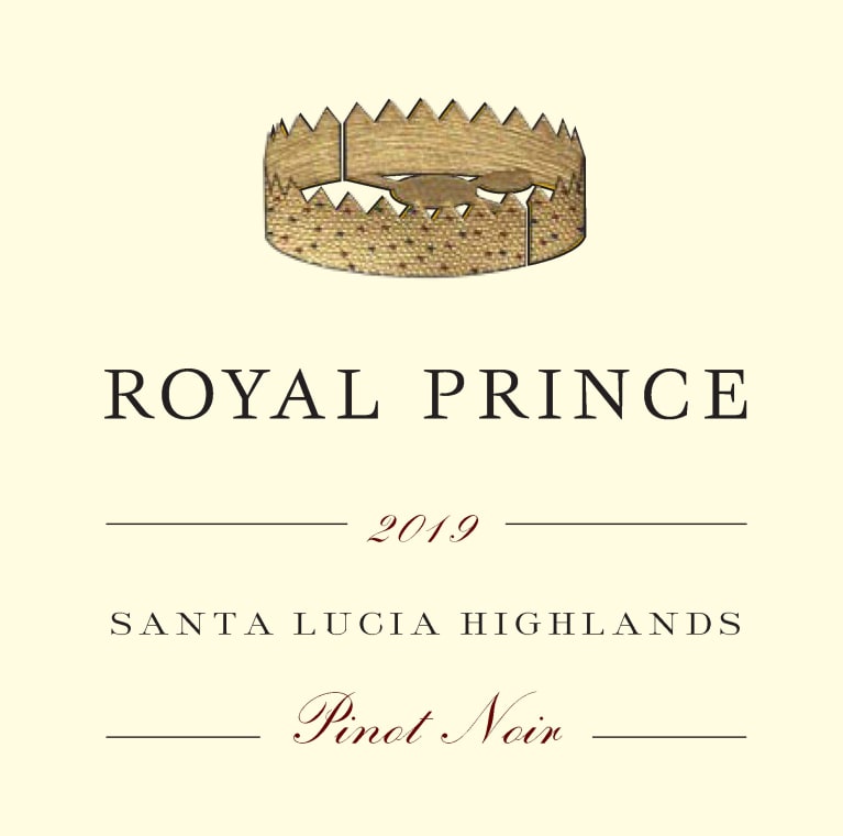 Royal Prince Pinot Noir Santa Barbara, 2019