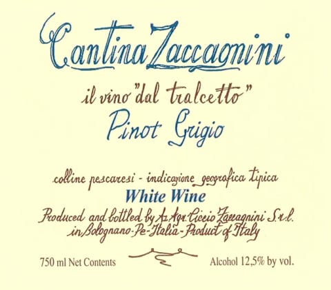 Zaccagnini Pinot Grigio