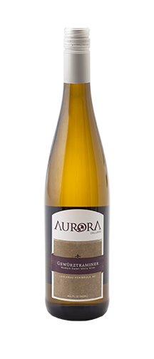 Aurora Cellars Medium-Sweet Gewurztraminer, Leelanau Peninsula