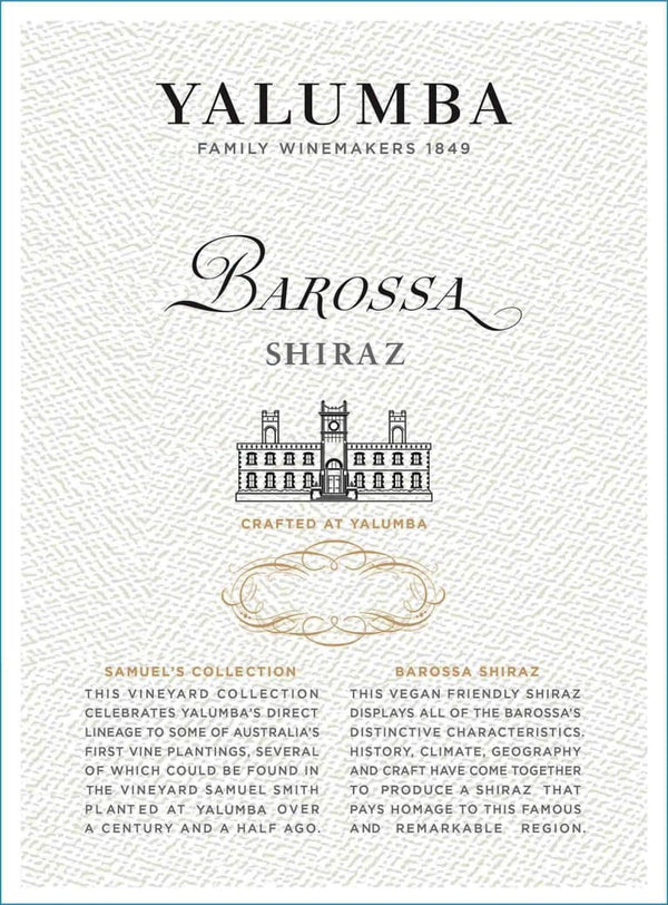 Yalumba Samuels Collection Barossa Shiraz