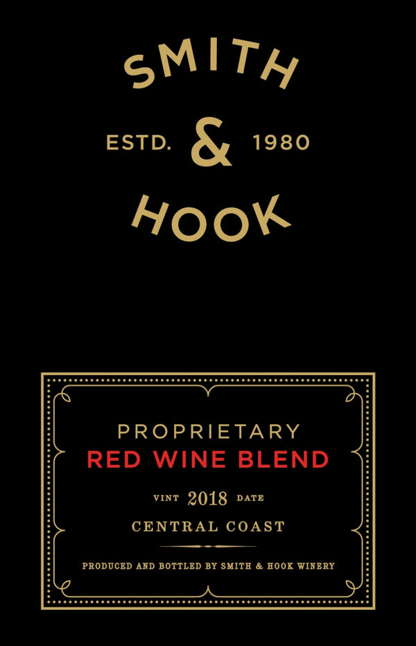 Smith & Hook Proprietary Red Blend, Central Coast