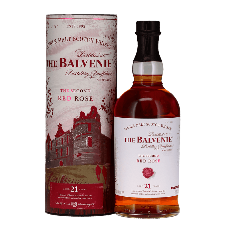 BALVENIE SECOND RED ROSE-21YR