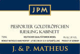 J & P MATHEUS PIESPORTER GOLDTROPFCHEN RIESLING KABINETT