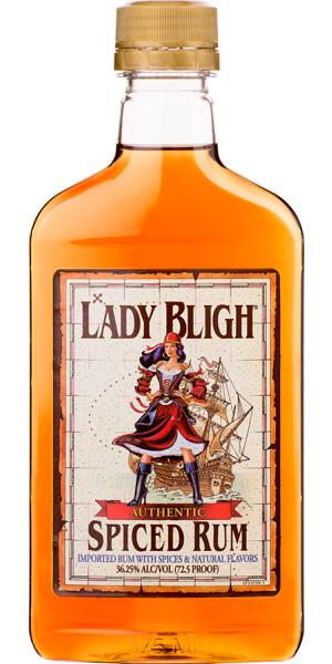 LADY BLIGH SPICED RUM PL 375ML