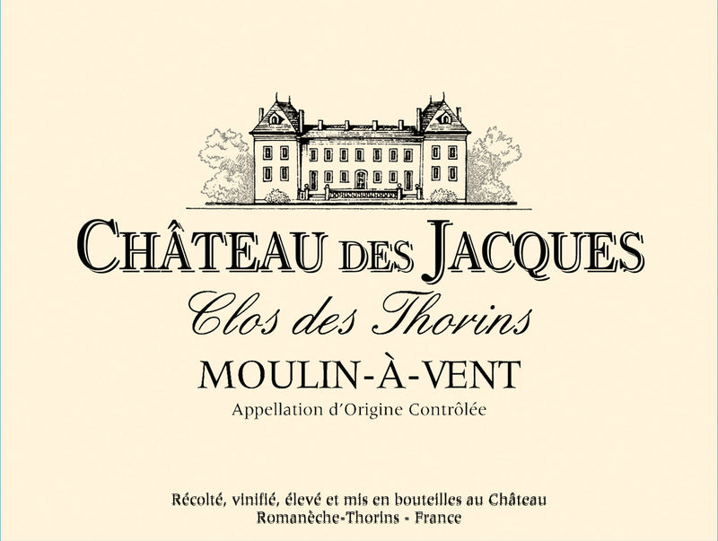 Chateau des Jacques Moulin-a-Vent 'Clos des Thorins'