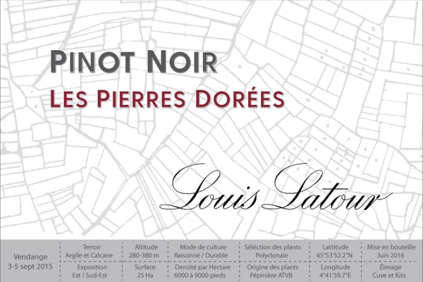 Louis Latour Pinot Noir Les Pierres Dorees