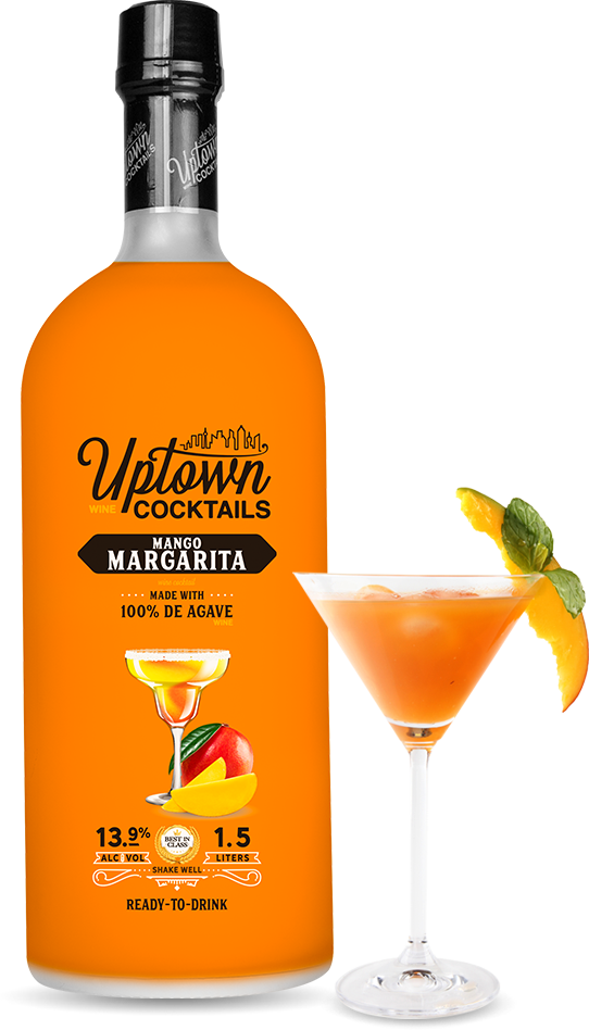 Uptown Cocktails Mango Magarita 1.5L (Pack of 6)