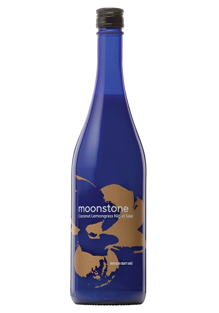 Momokawa Coconut Lemongrass Sake, Moonstone