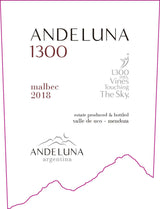 Andeluna Malbec 1300