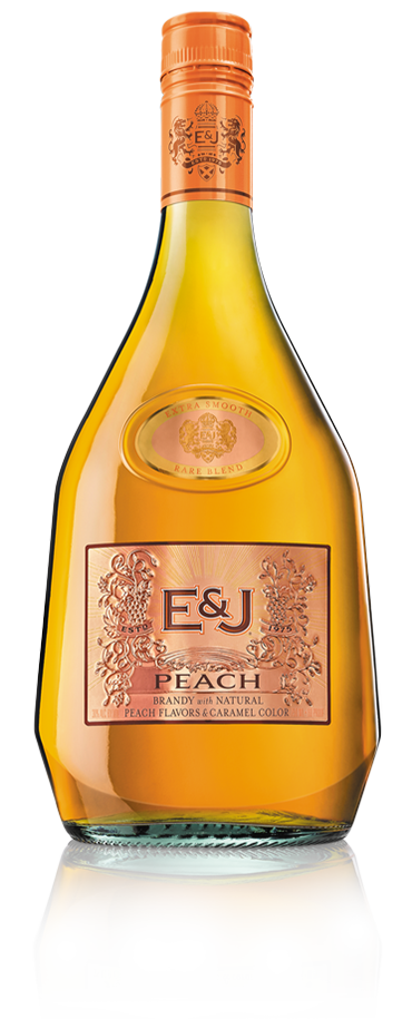 E & J PEACH Brandy BeverageWarehouse