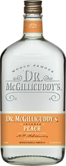 DR MCGILLICUDDY'S PEACH Schnapps BeverageWarehouse