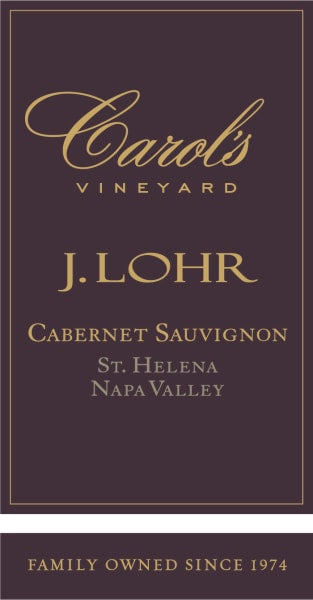 J LOHR CAROL'S VINEYARD CABERNET SAUVIGNON