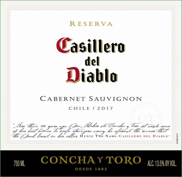 CYT Casil Diablo Cabernet