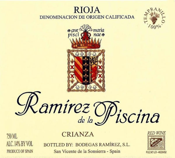 Ramirez de la Piscina Rioja Crianza JS