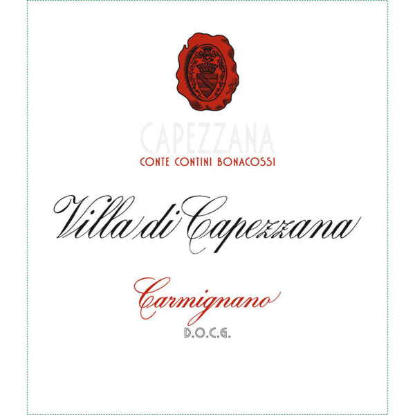 Tenuta Capezzana Villa di Carmignano DOC