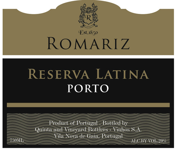 ROMARIZ N. V. RESERVA LATINA TAWNY PORT