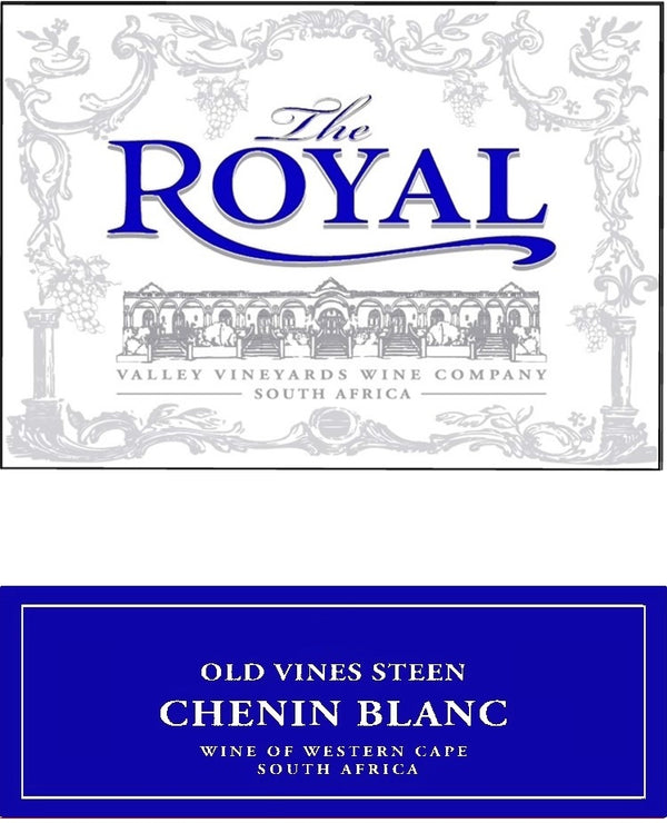 RIEBEEK CELLARS ROYAL "OLD VINES STEEN" CHENIN BLANC, SWARTLAND