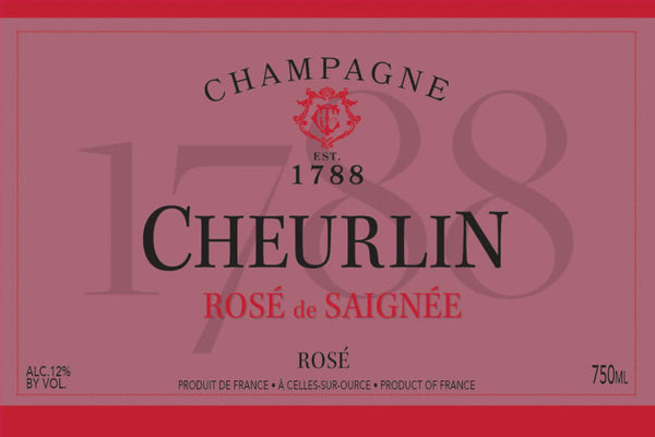 Cheurlin Champagne Rose De Saignee