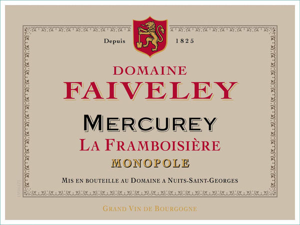 Faiveley Mercurey La Framboisiere (Monopole) Pinot Noir