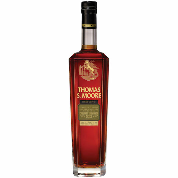 THOMAS S. MOORE CABERNET CASK Bourbon BeverageWarehouse