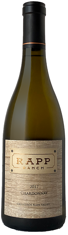 Rapp Ranch Coombsville Chardonnay, 2017