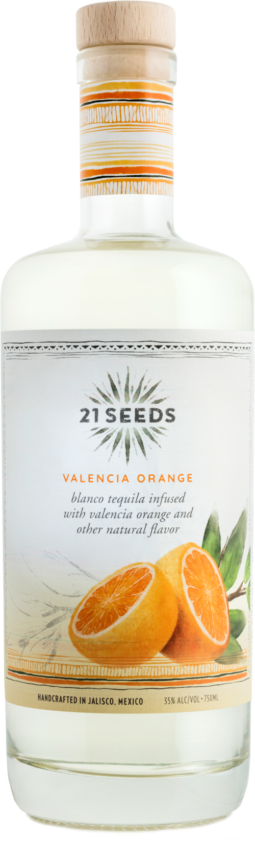 21 SEEDS VALENCIA ORANGE Flavored Tequila BeverageWarehouse